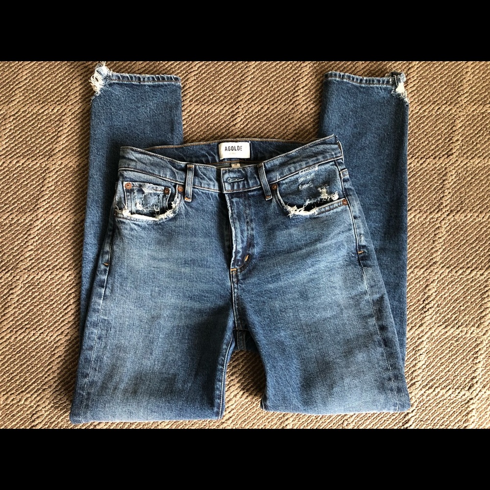 Agolde mid-rise jeans size 26